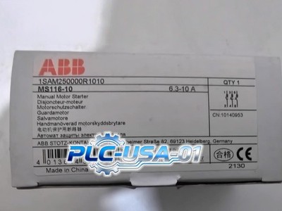 1PCS Brand New ABB MS116-10 1SAM250000R1010 6.3-10A Circuit Breaker  Fast ship