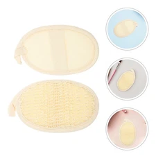  8 Pcs Exfoliating Loofah Pad Bath Scrubber for Body Shower Loofahs