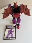 Transformers 1987 G1 Headmasters Mindwipe Bat Original 99% Complete
