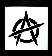 Anarchy Reusable Stencil