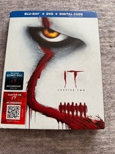 It: Chapter Two W/Slipcover Blu-Ray/Dvd Combo 2019