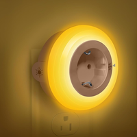 Nachtlicht Steckdose Mit DäMmerungssensor Dimmbar Warmweiß FüR Flur Schlafzimmer