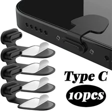 10X Anti-dust Plug Cap for Type C Mobile Phone Charging Port Stopper Cover