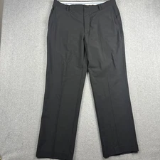 FOOTJOY Pants Mens 38x32 Black Straight Golf Performance Stretch Tech Chino