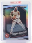 ONYEKA OKONGWU 2024-25 PANINI PRIZM BLACK SILVER AUTO #140 HAWKS Q5580