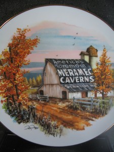 1988 Once Upon A Barn Ray Day Meramec Caverns Barn Ltd Ed Plate Ebay