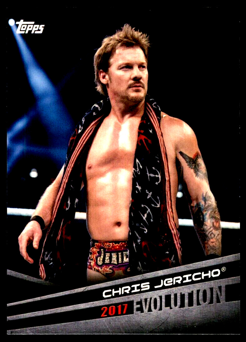 CHRIS JERICHO 2018 Topps WWE Wrestling Evolution #E-11