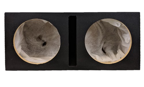 TWIN 12" CAR SUBWOOFER SLOT ENCLOSURE 12" SUB WOOFER BOX FOR ALL CAR ON SALE!!! - Picture 3 of 4