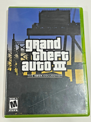 Grand Theft Auto III The Xbox Collection (Xbox) Manual   No Map