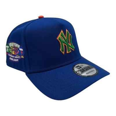New York Yankees Hat Royal Blue Subway Series New Era 9Forty Adjustable Snapback