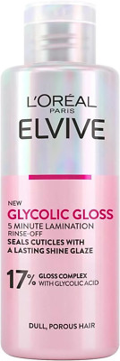 L'oreal Elvive GLYCOLIC GLOSS 5 Minuten Laminierung Rinse Off Behandlung 200ml