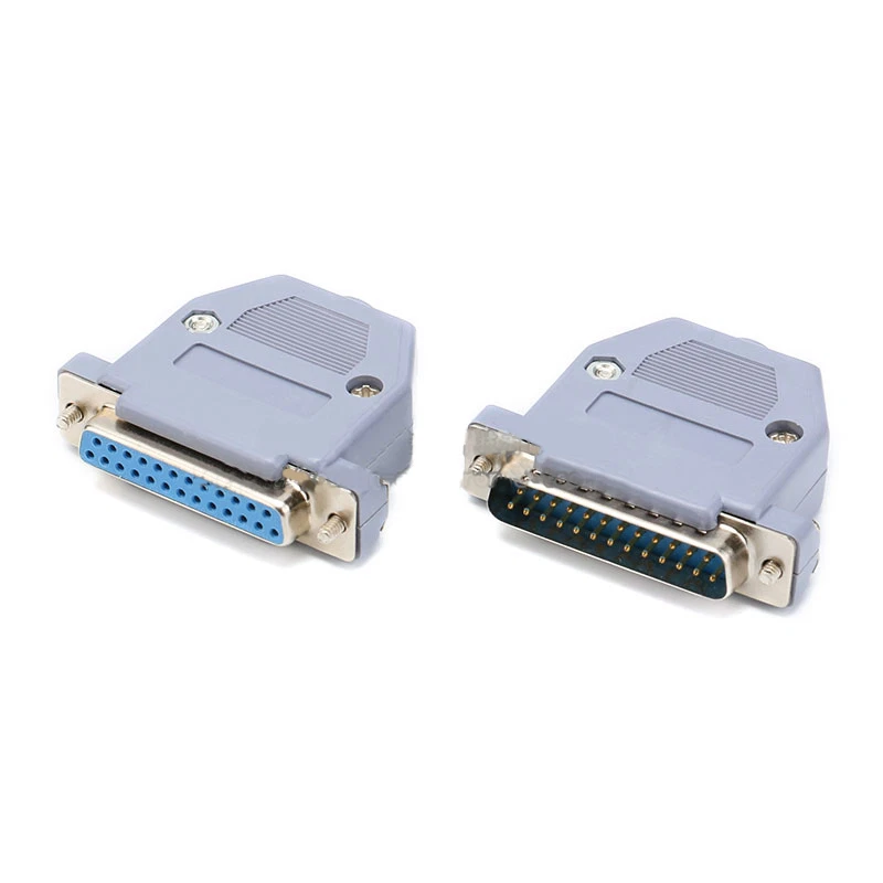 DB25 D-Sub Male or Female Socket Plug IDC Ribbon Cable Connector Parallel 25 Pin - Image 2 of 4