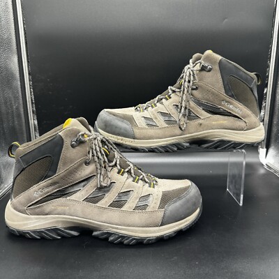 Columbia Men's Crestwood Mid Waterproof Hiking Boots Size 13 EUC