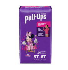 Pull-Ups Training Pants, Disney Junior Minnie, 5T-6T 46-60 lbs 14 training pan