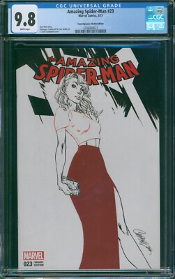 Amazing Spider-Man V4 #23 (#779) ComicXposure Sketch Edition - CGC 9.8 NM/M! JSC