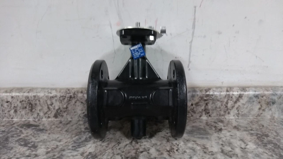 Válvula mariposa estilo brida Nibco FC27653 21/2 2-1/2 pulgadas tamaño tubo 200 PSI máximo Foto 3 de 4