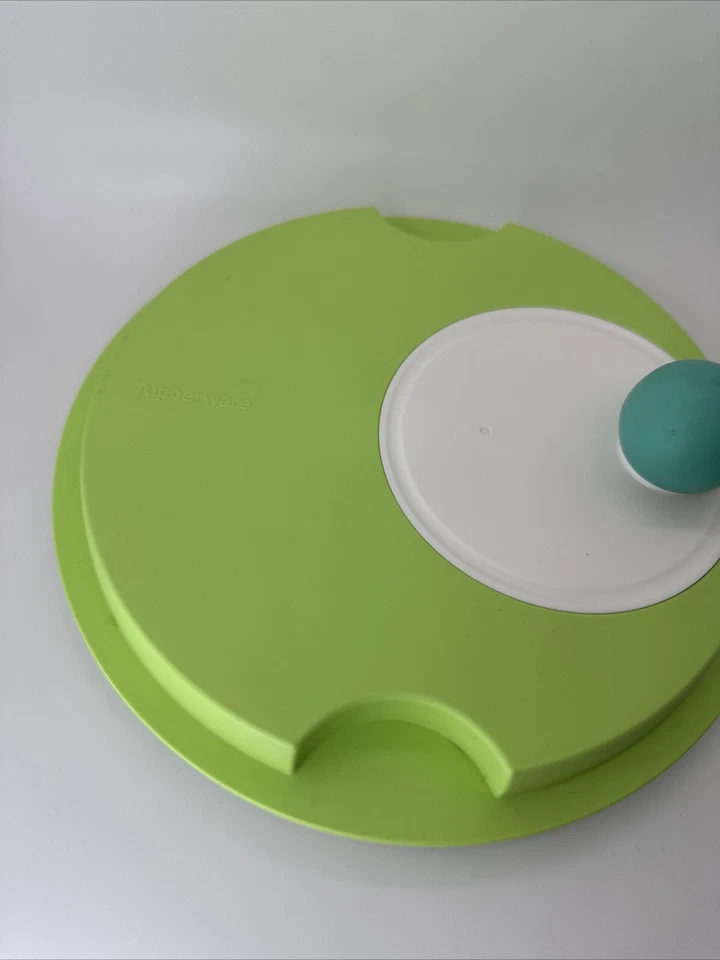 Tupperware Spin & Save Salad Spinner Replacement Lid Top #3779B-2 VTG NOS - Image 2 of 4
