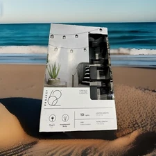 Project 62 Modern Patio String Lights Indoor Outdoor 9 Ft Length Factory Sealed