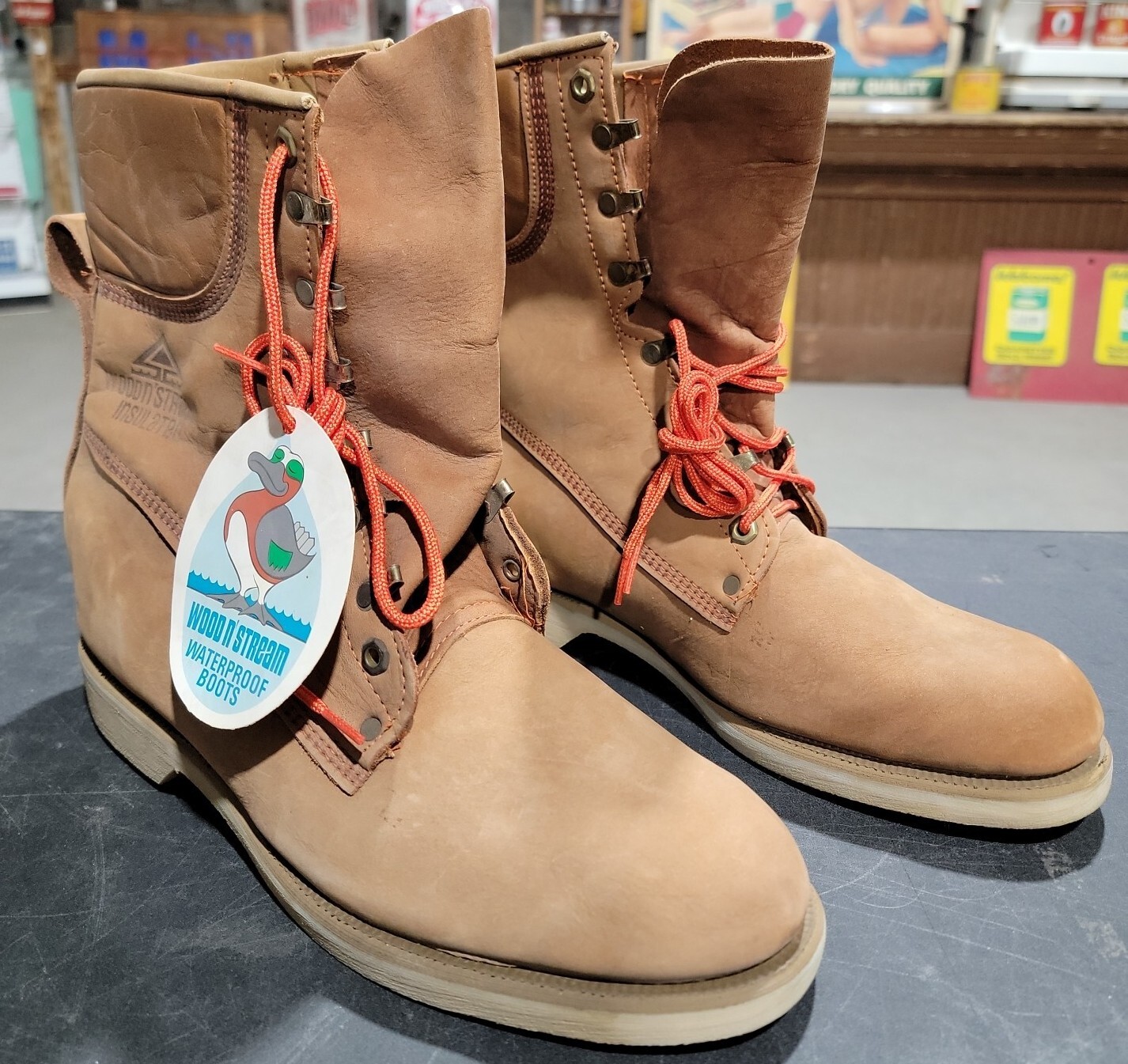 Vintage WEINBRENNER Wood N’ Stream Insulated Waterproof Leather Boots