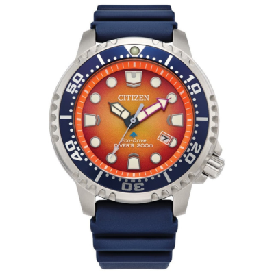 Citizen Promaster Dive Orange Dial Men's Watch BN0169-03X for sale