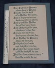 Matted Finished Cross Stitch Prayer for Mother, approximately 11" by 14" — photo 7