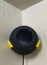 HomePod Mini Wall  & Corner Mount Bracket Holder Accessory YELLOW!