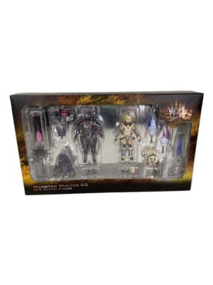 ゲームキャラクター Monster Hunter 4G CFB Action Figure Monster Hunter 4G CFB Action Figure 4 Type Set E-Capcom Limited