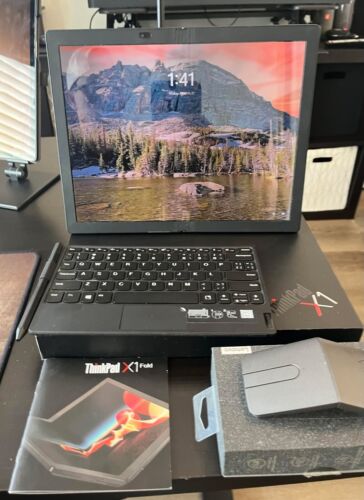 Lenovo ThinkPad X1 Fold (13") with Lenovo Mini Keyboard, Pen, and Yoga Mouse