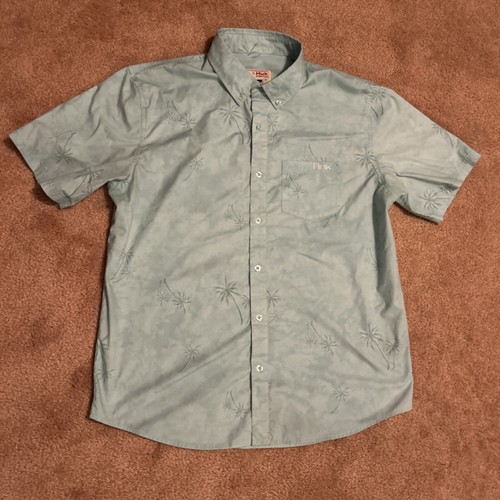 Hommes Casual Été Imprimé Boutons Manches Courtes O-Cou Lâche T-shirt