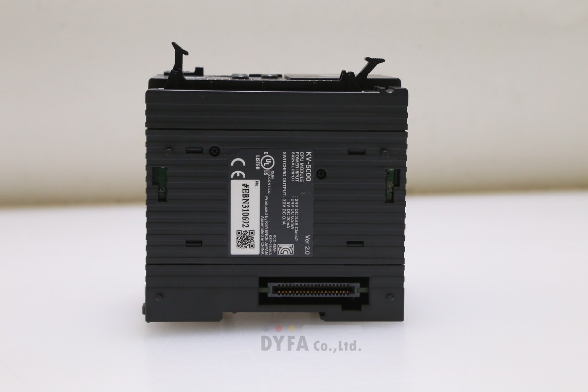 KEYENCE PLC USED KV-5000 Ver.2.0 CPU MODULE PLC-I-1131=9T35 | eBay