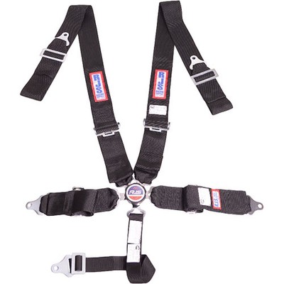 RJS Racing Equipment 1034901 5-Point Cam-Lock Racing Harness Black
