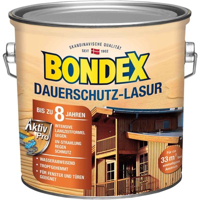 Bondex Dauerschutz-Lasur Kiefer 2,50l