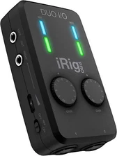 IK Multimedia Irig Pro Duo I/O 2 Channel Mobile Audio MIDI interface [Domes