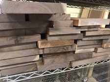 4/4 Walnut  Lumber 10 Bdft. #1 Common Air Dried 3 Years 12% Moisture 24” Lengths