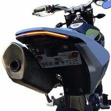 SMOKED 16-20 Husqvarna 701 SUPERMOTO SS FENDER ELIMINATOR TAIL INTEGRATED LIGHT
