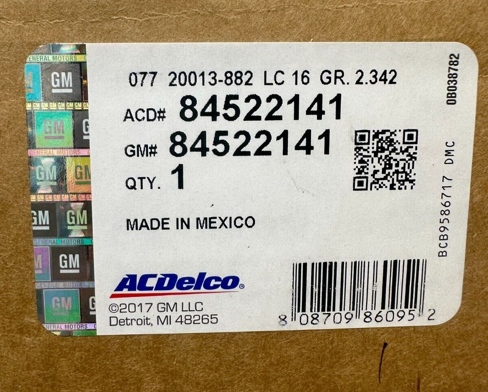 Cable de batería positivo ACDelco 2019-2022 Silverado 1500 Sierra 1500 84522141 Foto 4 de 4