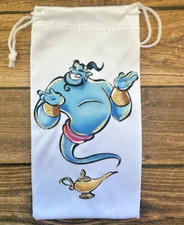 Soft Eye Sunglasses White Accessory Pouch Pull Top Genie Aladdin Wish Lamp Frien