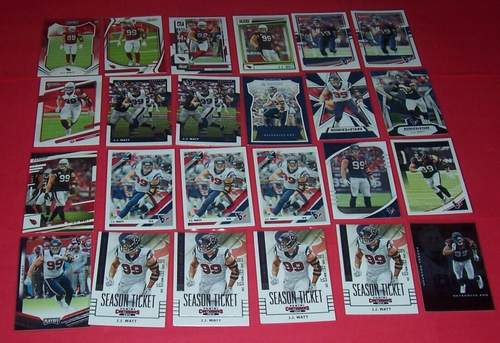 J.J. Watt-Texans-Cardinals-Huge-44 Card Lot (14Con./22Chr.Brnze/16ConDP+Inserts - Picture 3 of 3