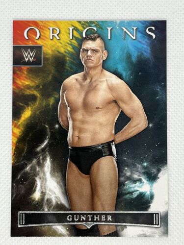 Gunther 2023 Panini WWE Chronicles Origins Insert #139 RAW