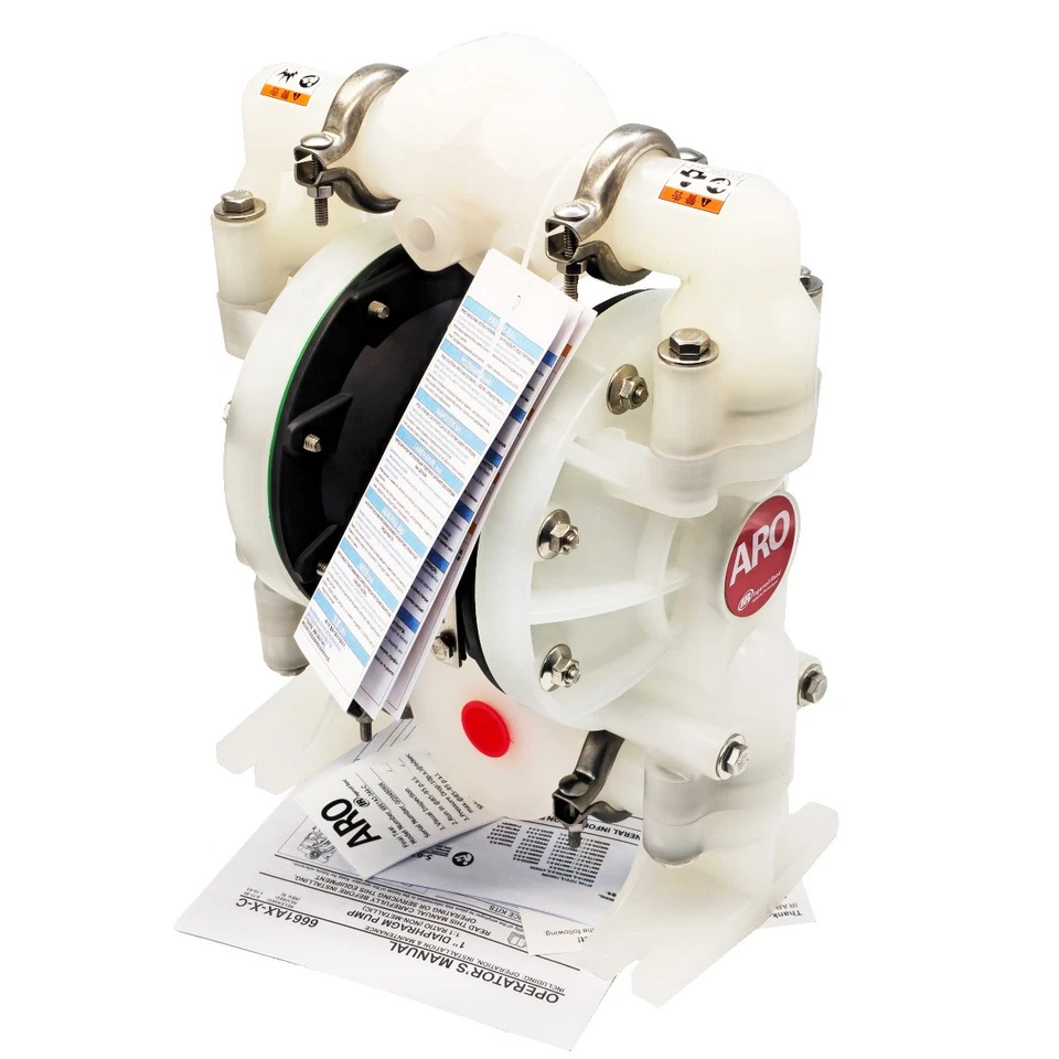New 1" Air Operated Double Diaphragm Pump for Ingersoll Rand Aro 6661A3-344-C - Image 2 of 4