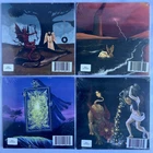 Magdalena Bay – Set Of Four Limited Edition 7″ Color Vinyl Singles, Mom+Pop, NEW