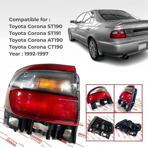 Genuine Rear Tail Lights LH Toyota Corona ST190 ST191 AT190 CT190 1992-1997 NOS