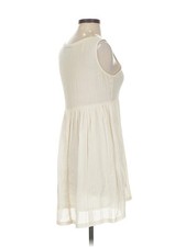 Minkpink Women Ivory Casual Dress XS