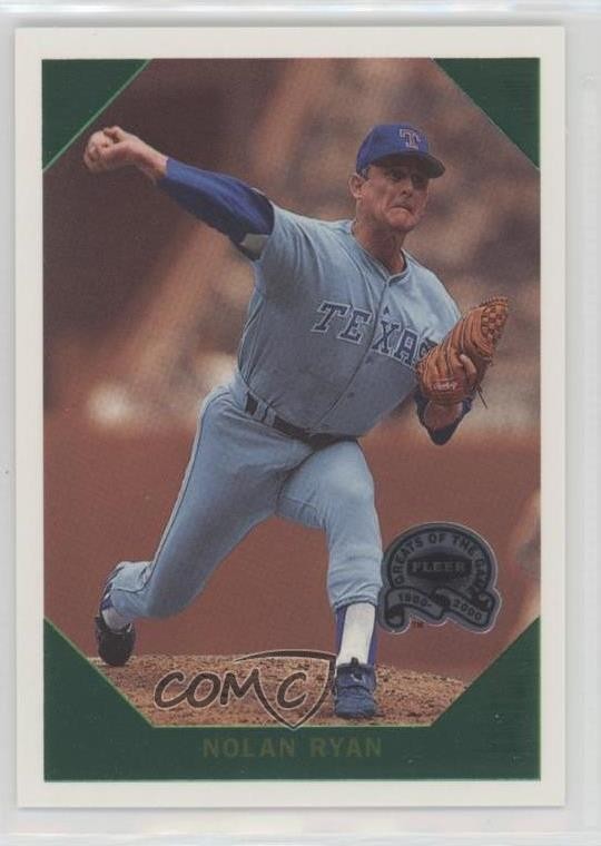 2000 Fleer Greats of the Game Retrospection Nolan Ryan #3 HOF 2u3