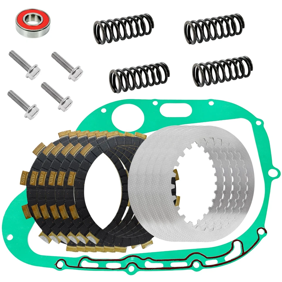 Clutch Friction Plates Spring Gasket Kit for Suzuki Savage 650 LS650P 1986-2004 Foto 3 de 4