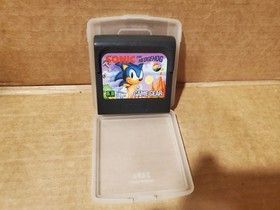 Sega Gamegear Sonic the Hedgehog 1 w/ Original GG Case Game Gear