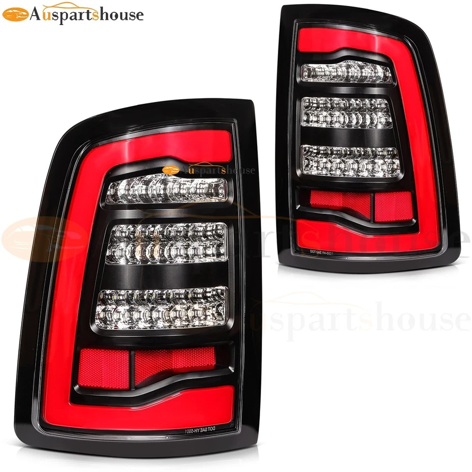 Conjunto de 1 par de luces traseras LED lámpara de freno para Dodge Ram 1500 2500 3500 2009-2018 Foto 3 de 4