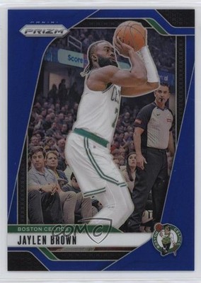 2024-25 Panini Prizm Blue Prizm 114/199 Jaylen Brown #139 14t3