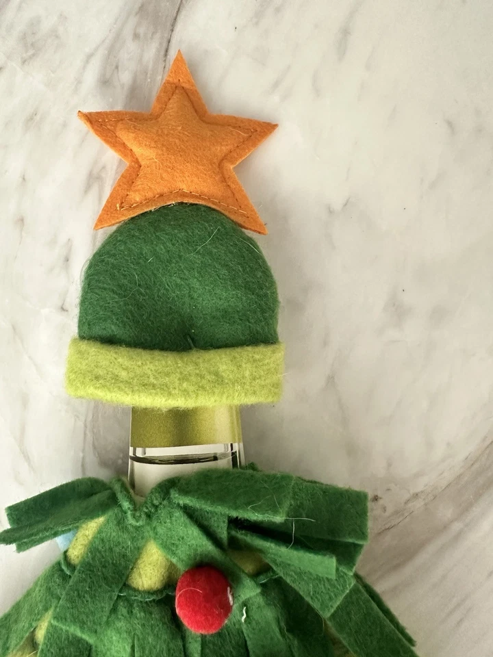 Cubierta para botella de vino de Navidad Foto 2 de 4