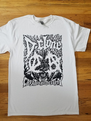 D-CLONE Creation and Destroy T-Shirt Japanese Hardcore Punk Band Tee UK